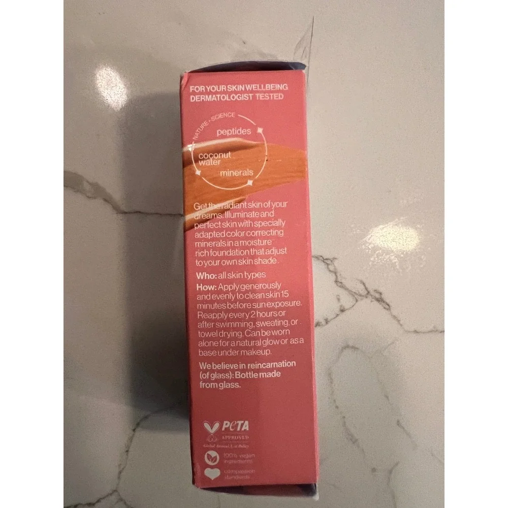 Pacifica Ultra CC Cream Radiant Foundation SPF 30 Warm Light 1 fl oz Vegan